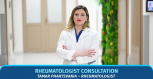 We offer a consultation with a rheumatologist