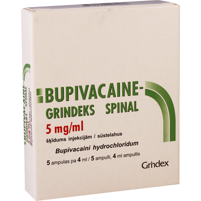 ბუპივაკაინი სპინალ5მგ/მლ4მლ#5ა