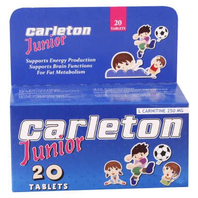 კარლეტონ ჯუნიორი 250მგ #20ტ