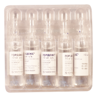 გორდოქსი 100000ერთ 10მლ #5ა