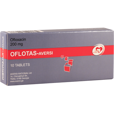 ოფლოტასი 200მგ #10ტ