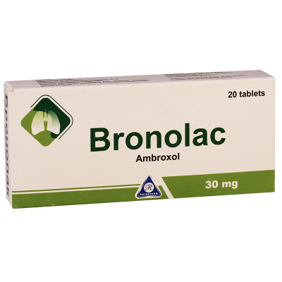 ბრონოლაკი 30მგ #20ტ