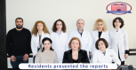Residents of National Center of Surgery presented their reports during the second scheduled meeting
