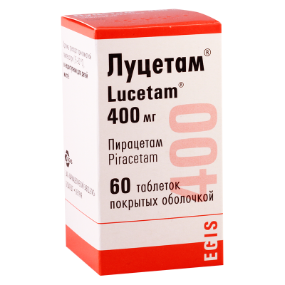 ლუცეტამი 400მგ #60ტ