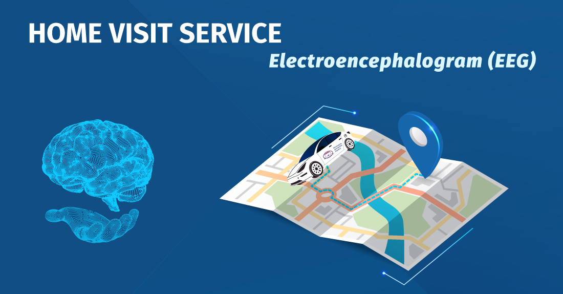 EEG (electroencephalogram) on call at home